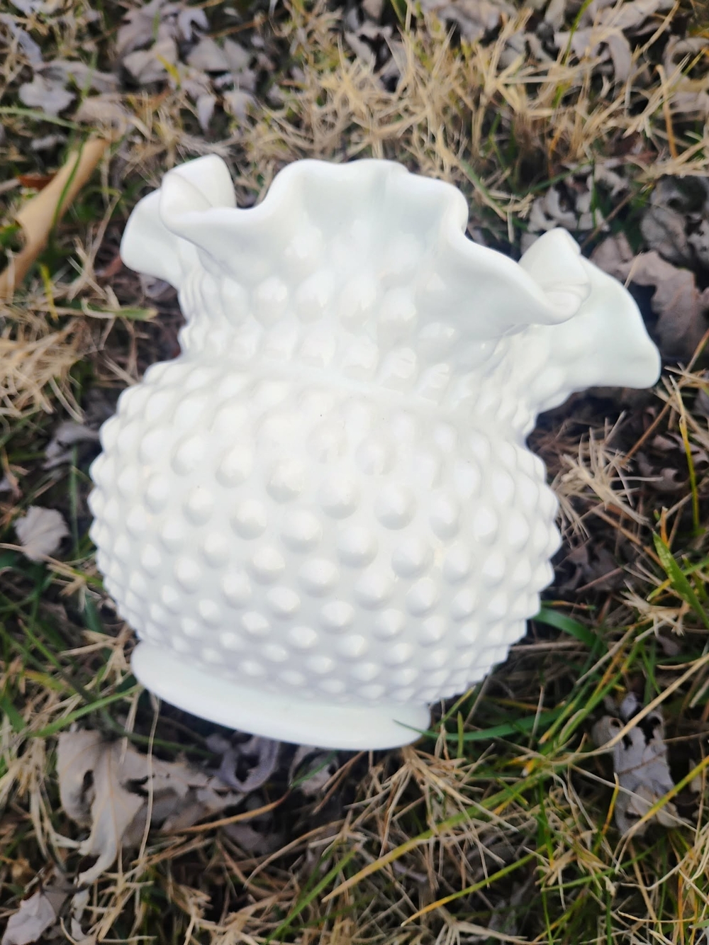 Fenton Art Glass Company Hobnail Vintage Vase 1939 To 1970s
